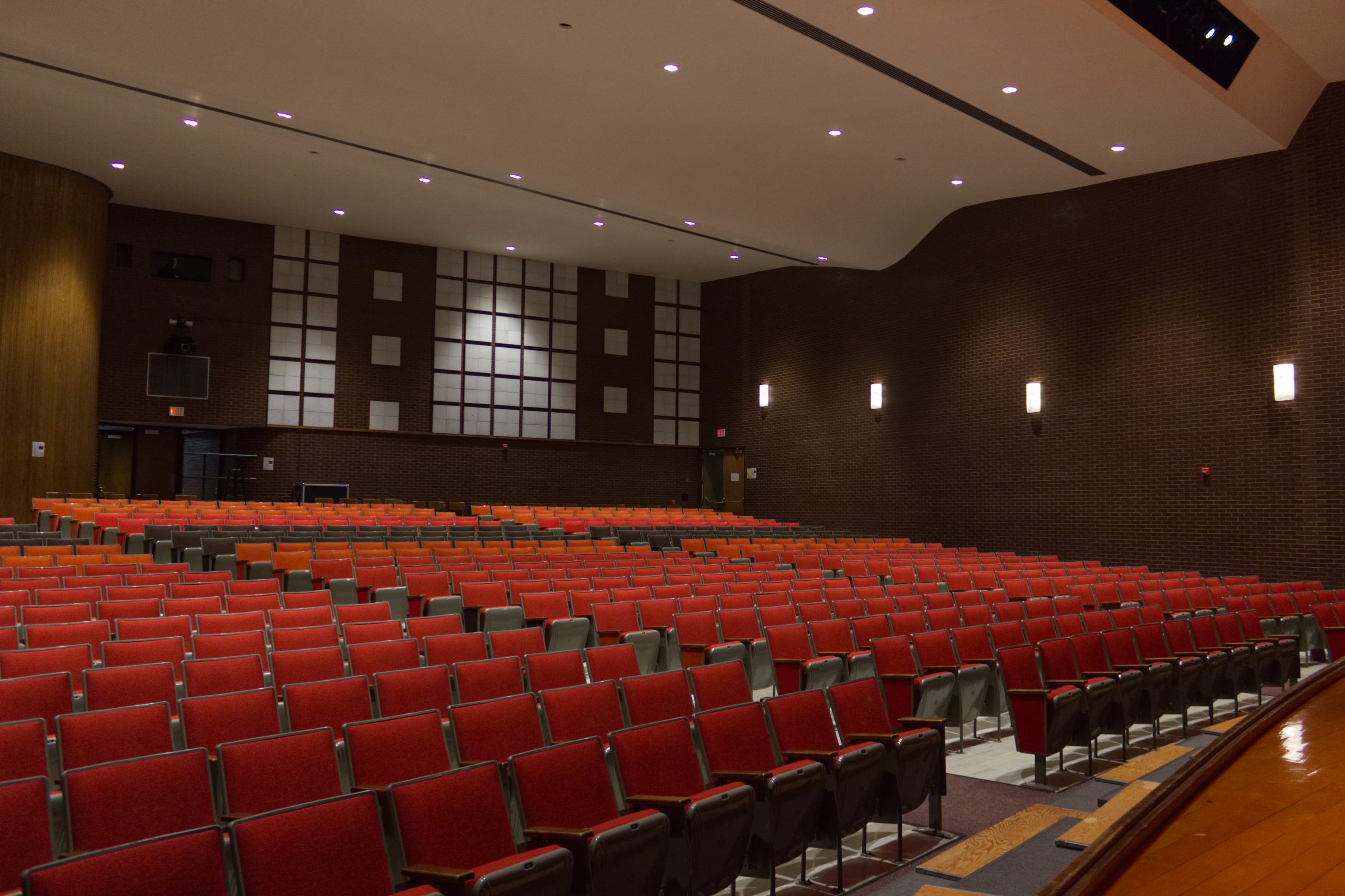 middle school auditorium acoustic design