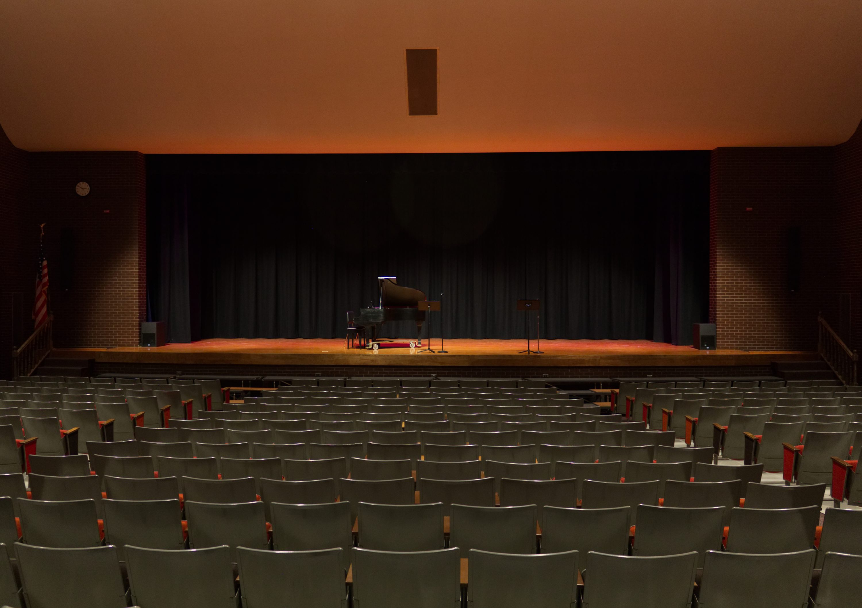 middle school auditorium avl design