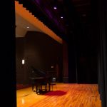 middle school auditorium lighting and curtain design