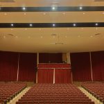 concert hall curtain restoration towson university