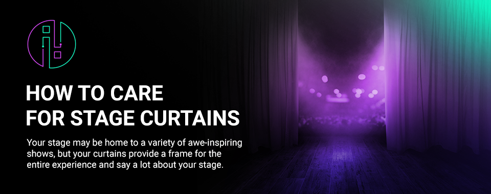 purple theater curtains