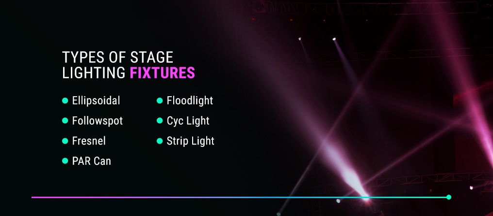 Stage Lighting 101 Everything You, What Are The Example Of Lighting Fixtures