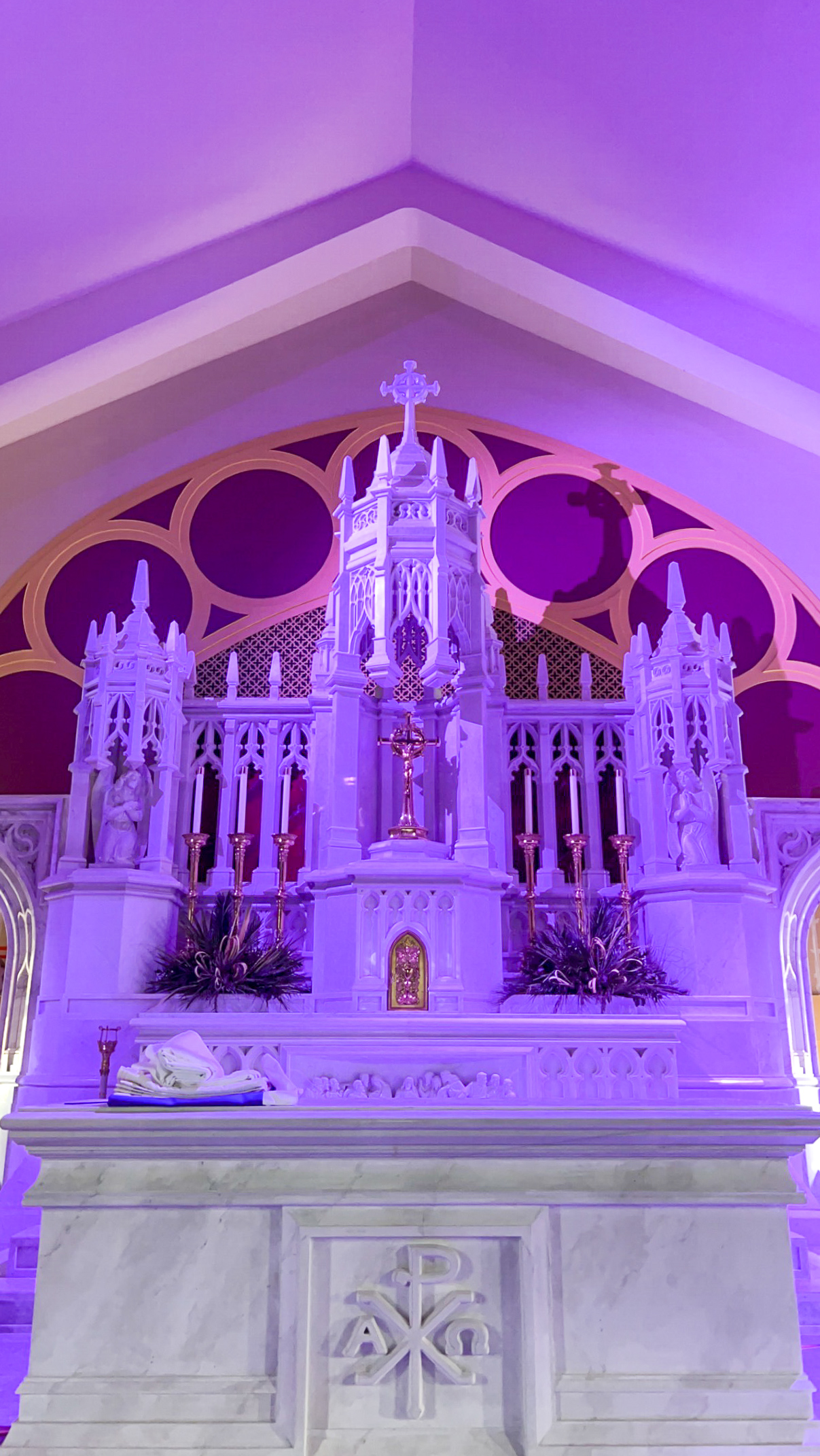 Saint Dominic Catholic Church Illuminated Integration