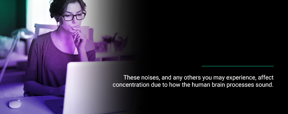 How Noise Affects Concentration