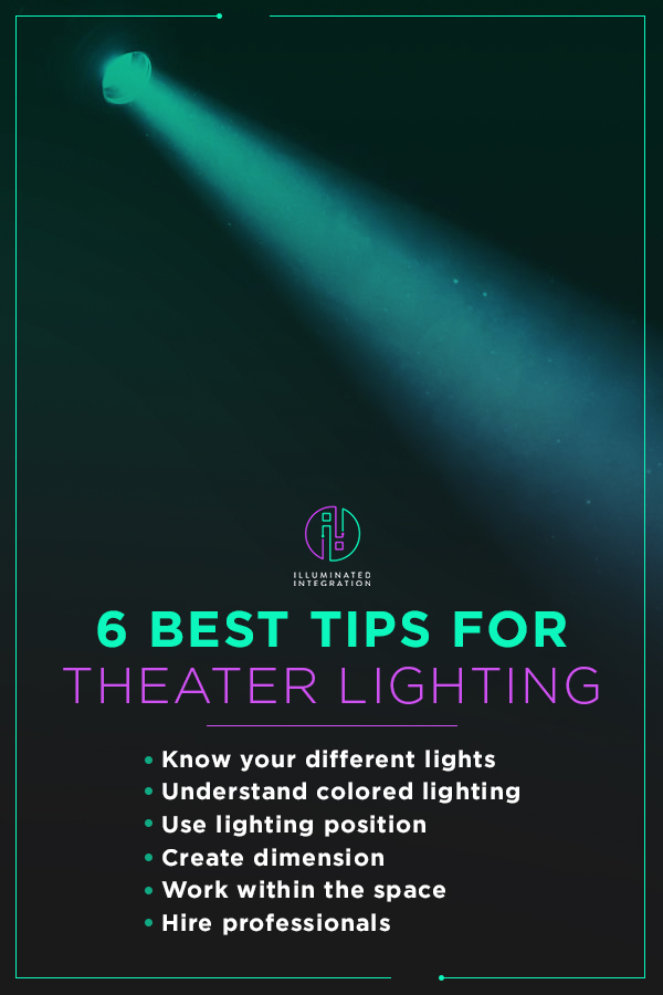 6 tips for theater lighting