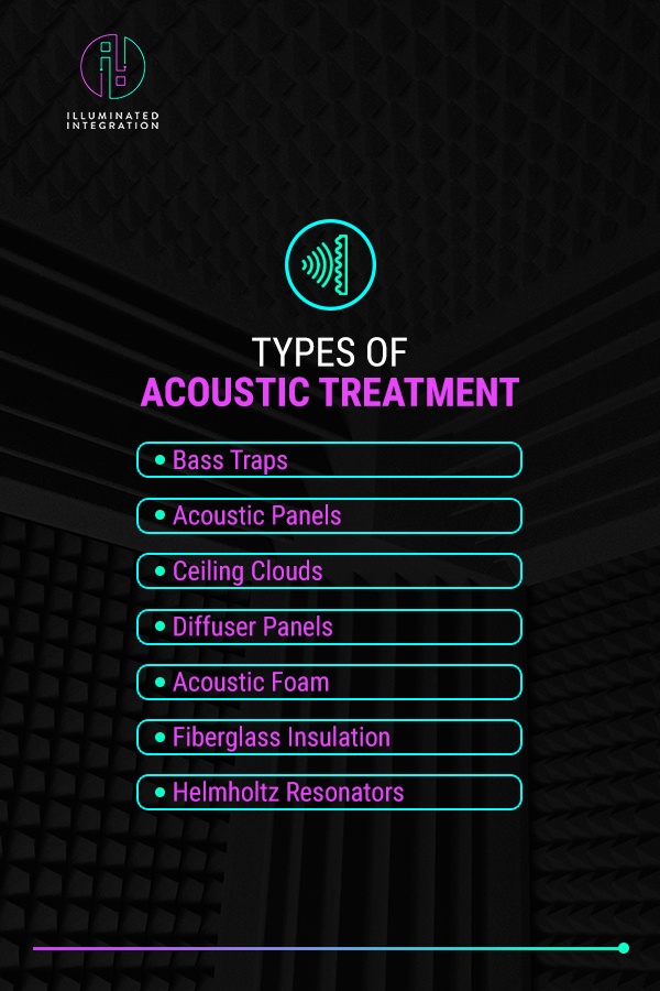 types of acoustic treatment