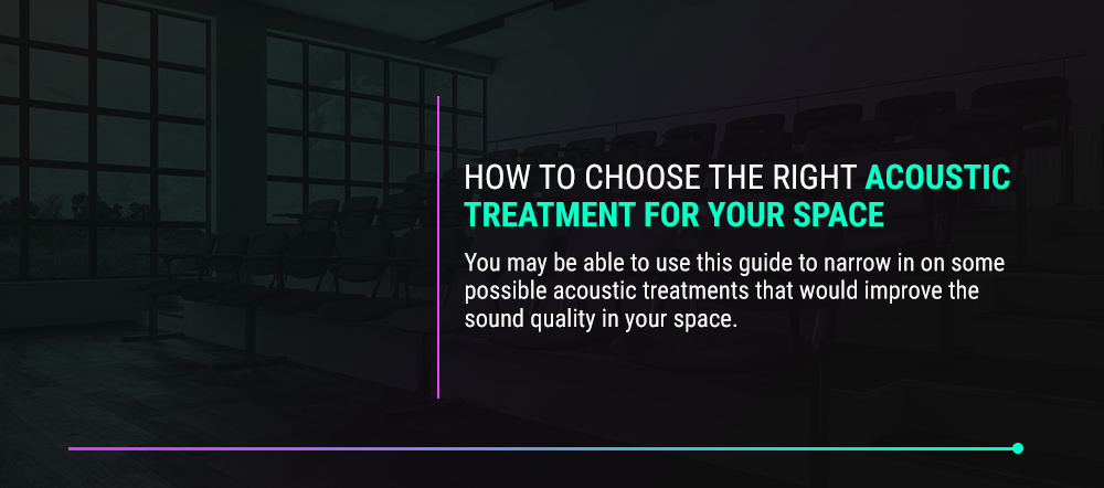 choosing an acoustic treatment