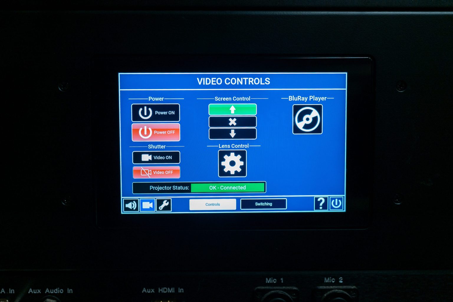 Controls - Illuminated Integration